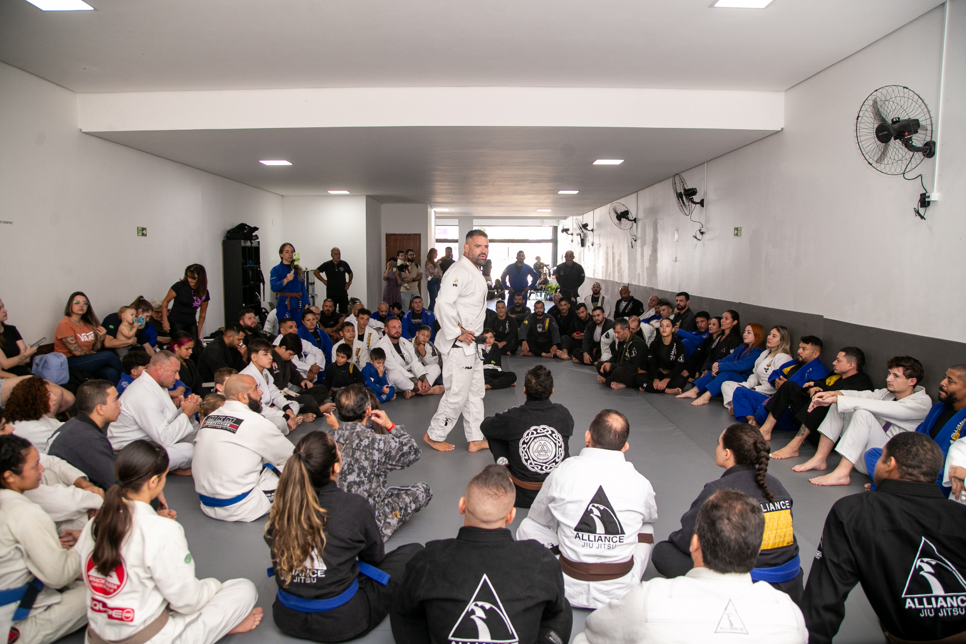 Treino de Jiu-Jitsu na Alliance Viamão